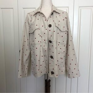 Madewell fresh strawberries jacket